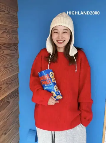 HIGHLAND2000 하이랜드 귀달이 니트 캡