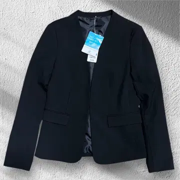 GU 지유 노카라 자켓 Z+E 워셔블 택 포함 미사용 블랙