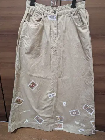 PINK HOUSE 베이지 롱 스커트