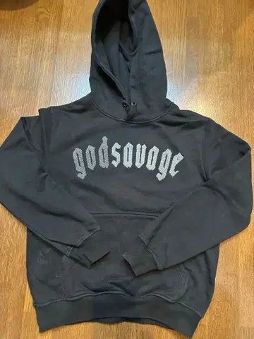 godsvange 후드티 블랙 s 사이즈