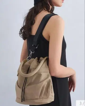 유나이티드 애로우즈 UNITED ARROWS 발수 포켓 드로스트 백