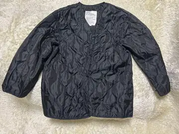 M-65 퀼팅 라이너 블랙 XL 후드티 라이너 밀리터리 구제 의류