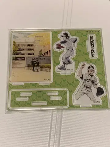 아다치 미츠루 카드 아다치 미츠루전 55주년 크로스 게임 아크릴 스탠드