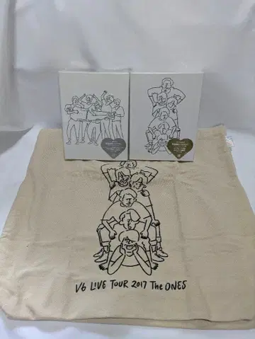 V6 라이브 투어 2017 더 원즈 초회반 A 초회반 B 쟈니