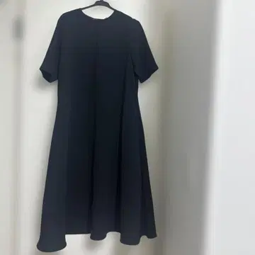 yori 반팔 롱 원피스 36 네이비 새상품