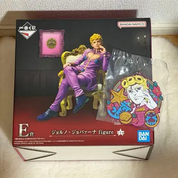 죠죠 제일복권 BANDAI 죠르노 죠바나 피규어