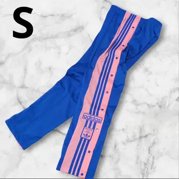 S 아디 브레이크 여성 팬츠 아디다스 오리지널 블루 핑크