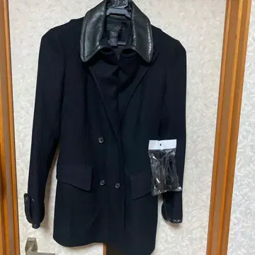 [ 새상품 ] DonnaKaran 다나카란 블랙 코트 블랙