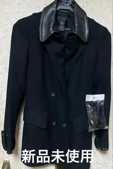 [ 새상품 ] DonnaKaran 다나카란 블랙 코트 블랙