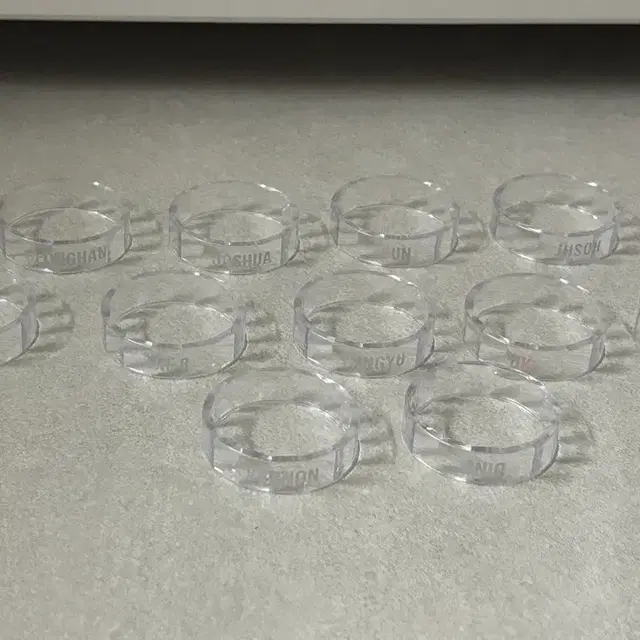 세븐틴 응원봉 데코링