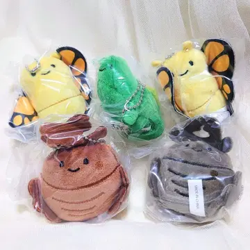 닛코리노 곤충 봉제 인형 투구풍뎅이 사슴벌레 메뚜기 나비