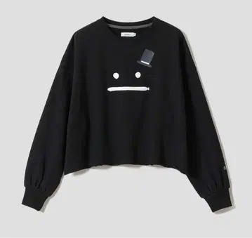 그라니프 뷰티풀 섀도우 크롭 쭈리 맨투맨