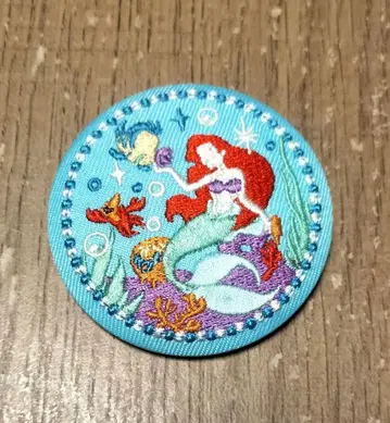 아리엘 핀 배지 디즈니 프린세스