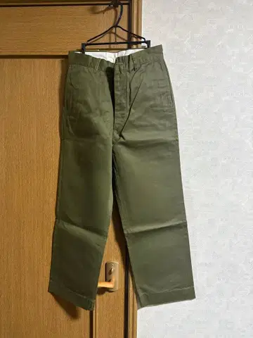 AT LAST & CO 워크 팬츠 올리브