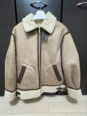 SLY 무스탕 보아 자켓