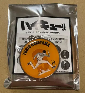 하이큐 RUN 메탈 키링 컬렉션 카게야마 토비오 점프 페스타