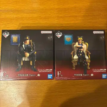 제일복권 죠죠의 기묘한 모험 C상 쿠죠 죠타로 F상 쿠죠 죠린 피규어