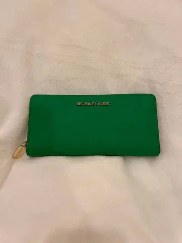 MICHAEL KORS 그린 장지갑