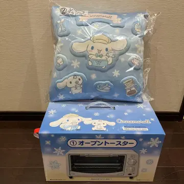 산리오 [ 시나모롤 뽑기 ] 오븐 토스터 & 리프 쿠션