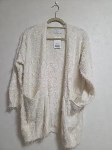 이에나 IENA SLOBE 포근한 니트 가디건 화이트 정가 10000엔