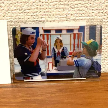 기묘한 이야기 카드 클리어 카드 더스틴 스티브 로빈