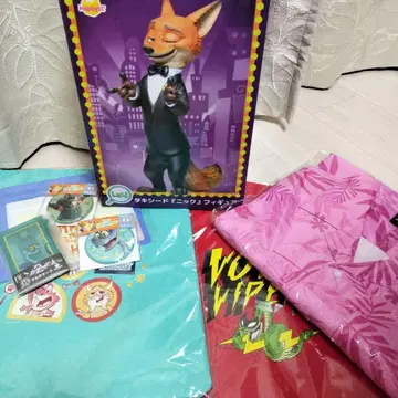 주토피아2 라스트 원상 닉 와일드 피규어 8세트