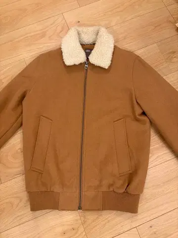 ASOS [아소스] 브라운 보아 블루종