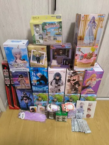 약 30점 애니메이션 캐릭터 피규어 세트 새상품