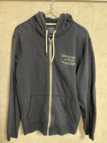 Abercrombie & Fitch 네이비 후드티