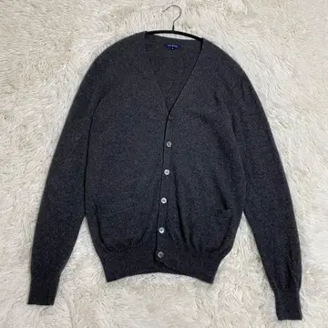 ALPHA 알파 캐시미어 100% 니트 가디건 M 남성용