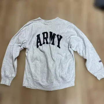 US ARMY 맨투맨 트레이닝복 MV SPORT 리버스 타입 L