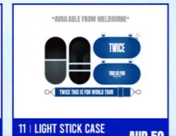 TWICE THIS IS FOR 응원봉 케이스 호주 한정판