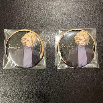 점프 페스타 Dr.Stone 캔뱃지 스탠리 블랙 슈트