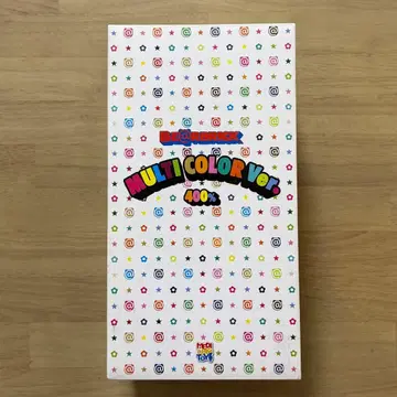 베어브릭 400% 멀티 컬러 medi com toy