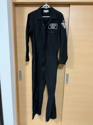 AVIREX 블랙 오버롤