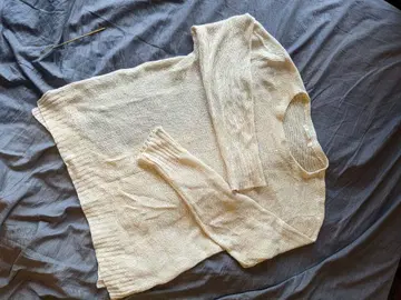 confect nest robe 린넨 니트 스웨터