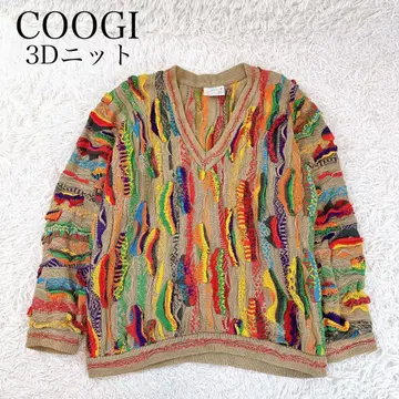 초레어 레어 coogi 쿠지 3D knit 호주산 90s