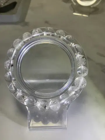 황철석 함유 쿼츠 9mm 후반 안지름 16