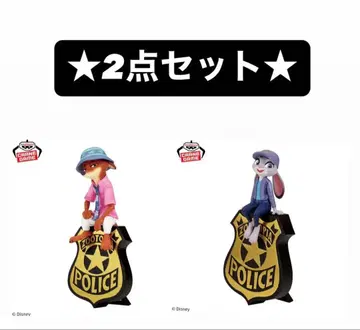 디즈니 탑 피규어 ~Zootopia2 주디 & 닉~ 2점 세트