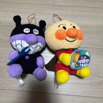 호빵맨 세균맨 봉제 인형 세트