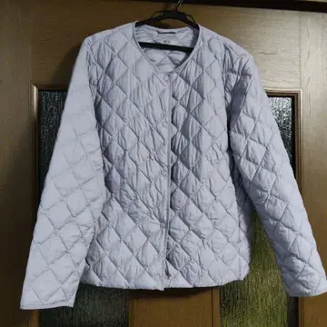 UNIQLO WARM PADDED 퀼팅 자켓 XL 라벤더