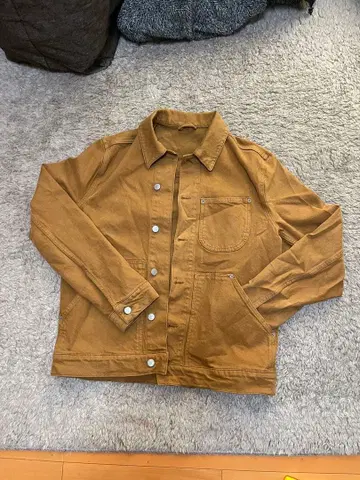 ZARA 브라운 데님 자켓 M 사이즈