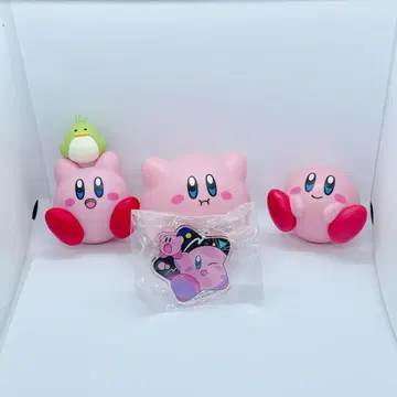 새상품 별의 커비 흔들흔들 마스코트 피규어 3개 세트 덤 포함