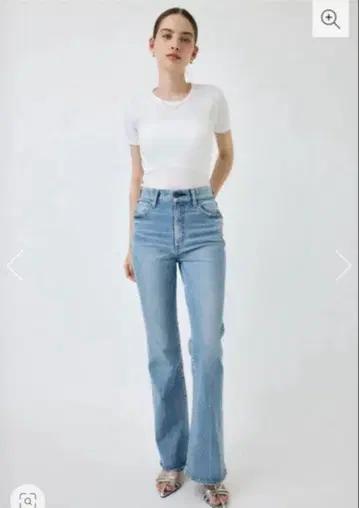 moussy MVS FLARE 블루 데님 24