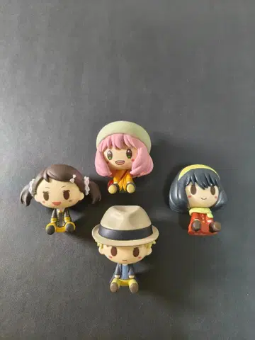 스파이 패밀리 쵸코놋코 피규어 4개 세트