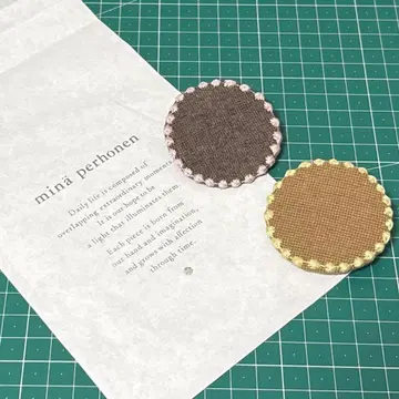 미나 페르호넨 땡큐 베리 배지 세트