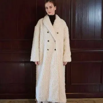 acka poodle boa long coat