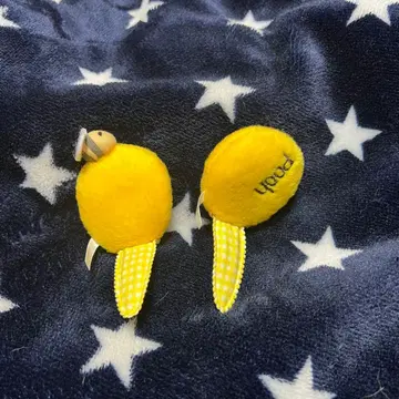 푸우 헤어핀 패치 헤어 클립