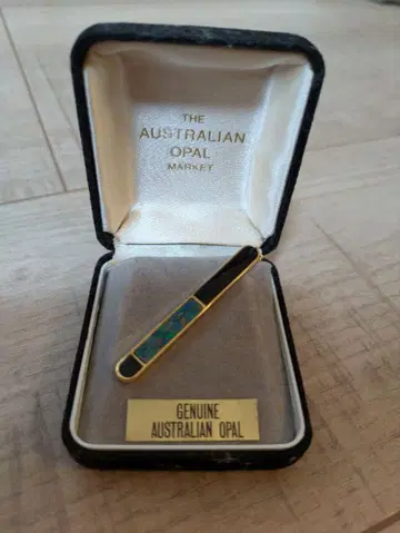 호주산 펄 넥타이핀