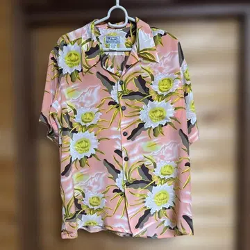 AVANTI 하와이안 셔츠 꽃무늬 S 사이즈